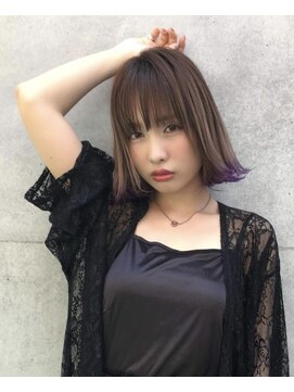 ネックス 表参道本店(nex) ブリーチ/デザインカラー/裾カラー