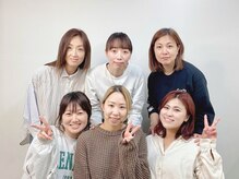 女性スタイリストが多いです！