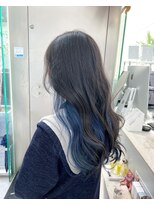 シェリ ヘアデザイン(CHERIE hair design) インナーネイビーブルー☆