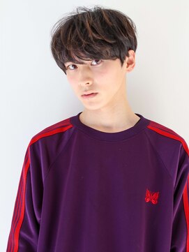 ラミ(L'ami) ナチュラルマッシュスタイル/ツーブロック刈り上げ