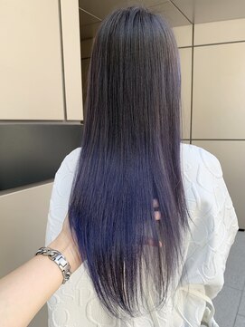 エイト 博多店(EIGHT hakata) 【EIGHT hakata】平島拓也__ネイビーグラデーションカラー