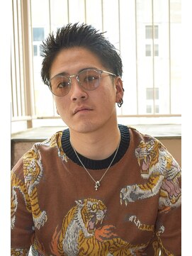 ルックグッドストア(LOOK GOOD STORE) スパイキーショート　束感　ベリーショート　短髪　アップバング