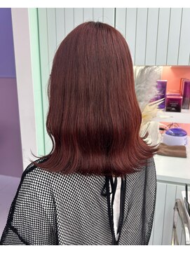 ガーランド(Girland) 【girland】ボルドーカラ/韓国風/レイヤーカット