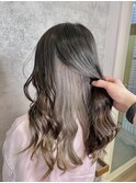 グレーインナーカラー HAJIME