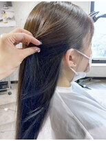 フィール ヘアー(feel hair)&nbsp;ブルーインナーカラー