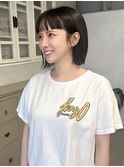 天神【BIRTH】オン眉ぱっつん前髪×暗髪ボブ
