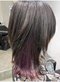ブルーロック 糸師冴 推しカラー インナーカラー ウルフカット