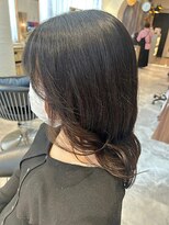 ヘアリゾート粋 トゥジュ 池袋東口店(tujuh)&nbsp;レイヤーカット/暗髪/ダークブラウン