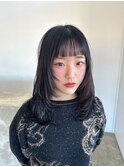 10代/20代/30代/レイヤースタイル/顔まわりレイヤー