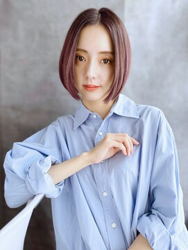 バレンテ 二子玉川(VALENTE) 【2025トレンド】前下がり×切りっぱなしボブ ショートボブ