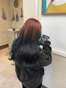 メルク(merc) カール/セミディ/シアーカラー/姫カット/ウルフ