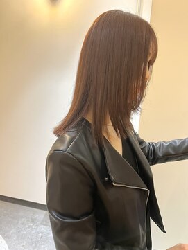 ヌー 栄(nuu) 顔周りレイヤー×髪質改善トリートメント