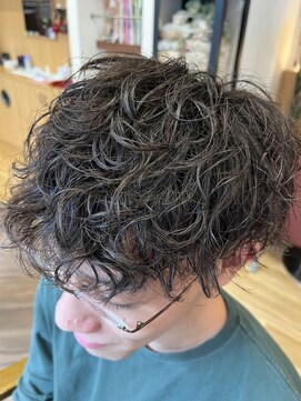 フレンズ 手稲店(friend's) 波巻きスパイラルパーマmen'sナチュラル眉毛札幌西区美容室