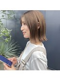 ボブ(ブリーチ無しダブルカラー)