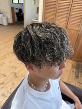 ラ クープ Lacoupe メンズハイライト　メッシュカラー