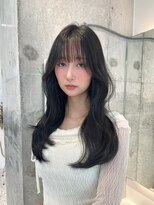 ロール 博多(Role)&nbsp;レイヤーカット/髪質改善/ミディアム/透明感/韓国風