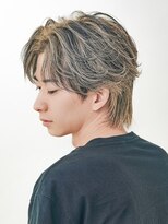 メンズヘアセンス 渋谷(MEN'S HAIR SENSE)&nbsp;フェザーパーマ/メンズパーマ/センターパート/フェザーショート