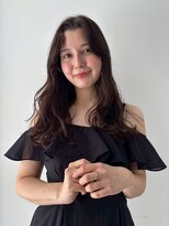 ユーフォリア 青山(Euphoria)&nbsp;大人チョコブラウンカラー&ゆるふわウェーブ