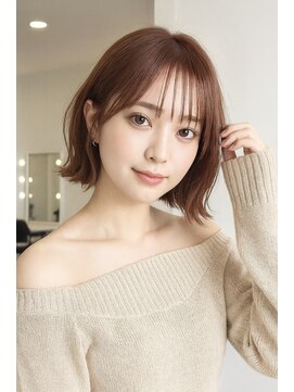 切りっぱなしボブ