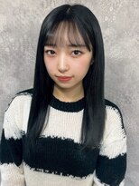 ジュノヘアージャパン 表参道(JUNO HAIR JAPAN)&nbsp;黒髪/クラゲヘアー/オリーブグレー/小顔/ココアベージュ/渋谷