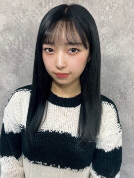 ジュノヘアージャパン 表参道(JUNO HAIR JAPAN) 黒髪/クラゲヘアー/オリーブグレー/小顔/ココアベージュ/渋谷