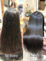 ハウス(HAUS.)&nbsp;縮毛矯正で叶う艶髪ストレート 横浜縮毛矯正/髪質改善