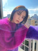 シータ(sheta)&nbsp;【sheta三畑】ボブルフネビージュ小顔ワンレン黒髪小顔カット