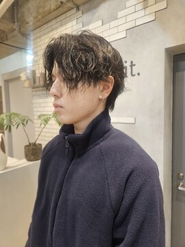 イット(it.) it. YUI シャドーパーマ メンズパーマ ソフトツイスト