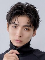 フィフスパーク(fifth PARK)&nbsp;渋谷フェザーパーマ毛流れノーセット社会人ヘアニュアンスパーマ