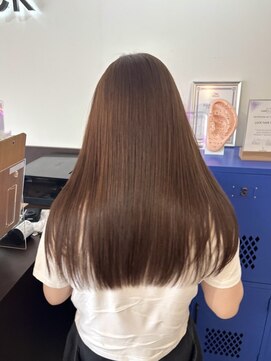 ラック 津田沼(LUCK) ブラウン/津田沼/韓国/ボブ/ケアブリーチ/似合わせカット