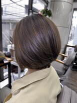 ヘアアンドメイク スタジオ ミムロ(HAIR&MAKE STUDIO MIMURO) 40代50代のお母さんに人気な落ち着いたボブレイヤー