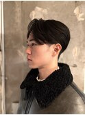 毛流れセンターパート