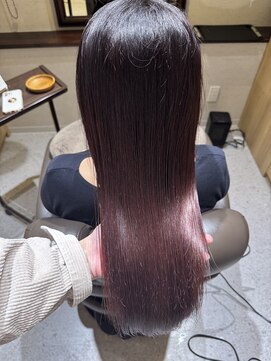 テラスヘアヴィラ 新潟駅南(TERRACEhairVilla) カットカラートリートメント