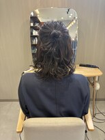 クレーデ 姪浜店(Crede) こなれニュアンスハーフアップ