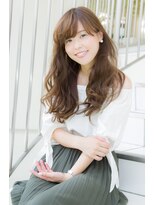 ヘアアンドエステ ヒロイン 西麻布本店(Hair&Esthe HIROIN)&nbsp;『ＨＩＲＯＩＮ』大人かわいいフェミニンロング『山村雄貴』