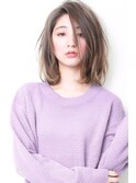 ミディアムハイ透明感ヘアカラー