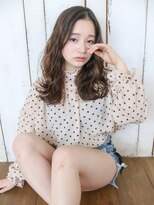 アンジュ 南海なんば駅前店(ange treatment & head spa)&nbsp;愛されガーリーパーマスタイル【ange treatment & head spa】