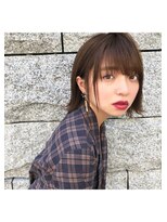 アンアミ オモテサンドウ(Un ami omotesando) 【Un ami】《増永剛大》　　大人可愛い/切りっぱなし/小顔ボブ