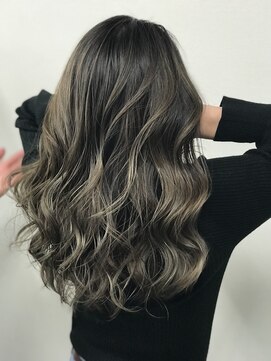 アース 南福島店(HAIR&MAKE EARTH) コントラストバレイヤージュ