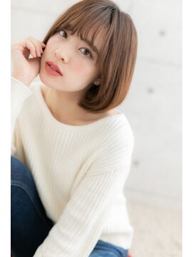 ミック 日暮里店(miq) グラデーションカラー★前下がりラブクラシカルボブ