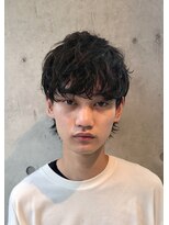 フィフス(fifth) マッシュウルフツイストパーマスパイラルパーマコンマヘア