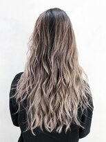 アイティー バイ アルバム 中野店(IT by ALBUM) バレイヤージュナチュラルグレージュ_オリーブカラー_ba301741