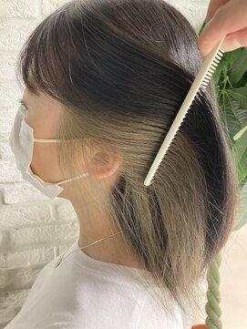 ヘアバイプルーヴ(Hair by PROVE) くっきりインナーカラー
