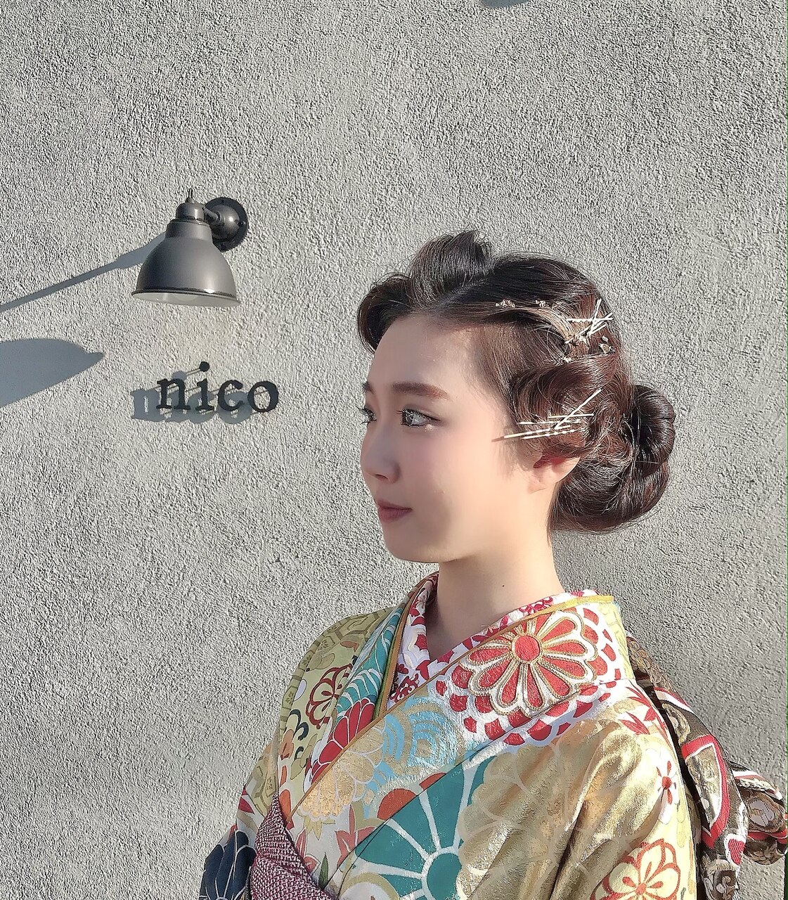 成人式ヘアセット／フィンガーウエーブ：L147491618｜ヘアーコレクト