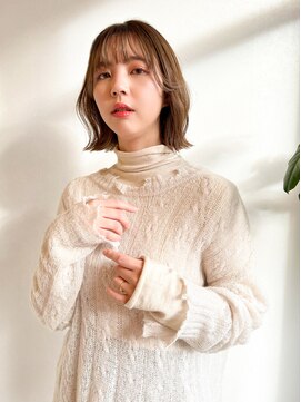 ヘアサロン セロ(Hair Salon SERO) 韓国風ボブ/ベージュカラーカラー