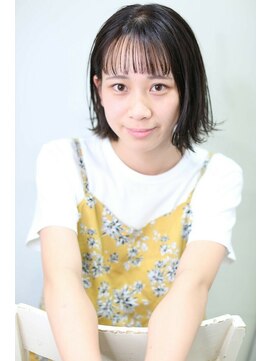 デヴェロペ(Devellope.) 【Devellope.】切りっぱなしボブ　シースルーバング