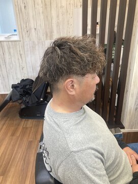 ライズヘアー(RISE HAIR) ハイライト＋波巻きツイスパ