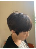 ショートカット ツーブロック