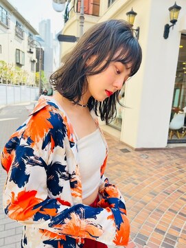 アルテ(ARTE) 【ARTE表参道/青山】モテ髪ミディアム×ブリーチなし透明感