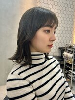 ヴィオットバイサロン(Viot by Salon)&nbsp;【片山】前髪マチルダボブピンクベージュツヤ髪